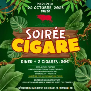 Cigare au vert