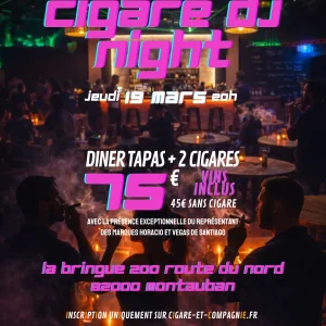 Cigare DJ Night